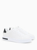 Armani Exchange Sneakers Uomo XM000140AF11916 Optic White+black - Bianco