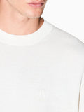 Armani Exchange Pullover Uomo XM000338AF12291 Off White - Bianco