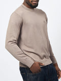 Armani Exchange Pullover Uomo XM000338AF12291 Driftwood - Avorio
