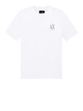 Armani Exchange T-shirt Uomo XM000365AF12308 Off White - Bianco