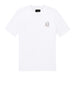 armani exchange t shirt uomo xm000365af12308 off white bianco 160336647