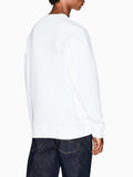 Armani Exchange Felpa Uomo XM000368AF10818 Off White - Bianco