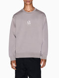 Armani Exchange Felpa Uomo XM000368AF10818 Driftwood - Avorio