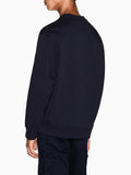 Armani Exchange Felpa Uomo XM000368AF10818 Deep Navy - Blu
