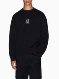 Armani Exchange Felpa Uomo XM000368AF10818 Black - Nero