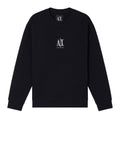 Armani Exchange Felpa Uomo XM000368AF10818 Black - Nero