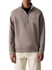 armani exchange felpa zip uomo xm000370af10818 driftwood avorio 165855498