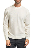 Armani Exchange Pullover Uomo XM000878AF11982 Off White - Bianco