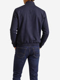 Armani Exchange Felpa Zip Uomo XM001011AF10818 Deep Navy - Blu