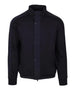 armani exchange felpa zip uomo xm001011af10818 deep navy blu 167739790