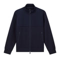 Armani Exchange Felpa Zip Uomo XM001564AF10818 Deep Navy - Blu