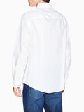 Armani Exchange Camicia Classica Uomo XM001587AF16631 Off White - Bianco