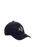Armani Exchange Berretto con Visiera Uomo XM003199AF15502 Black - Nero
