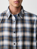 Armani Exchange Camicia Casual Uomo XM003246AF27113 Check Allover - Multicolore