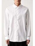 Armani Exchange Camicia Classica Uomo XM003251AF27110 Off White - Bianco