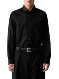 Armani Exchange Camicia Classica Uomo XM003251AF27110 Black - Nero