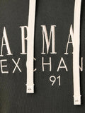 Armani Exchange Felpa Cappuccio Uomo XM003429AF10830 Peat - Verde