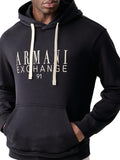 Armani Exchange Felpa Cappuccio Uomo XM003429AF10830 Deep Navy - Blu
