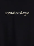 Armani Exchange Felpa Cappuccio Donna XW002395AF16111 Black - Nero