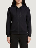 Armani Exchange Felpa Zip Donna XW002814AF13397 Black - Nero
