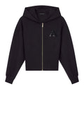 Armani Exchange Felpa Zip Donna XW002861AF13397 Black - Nero