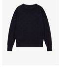 Armani Exchange Pullover Donna XW002875AF16620 All Over Black - Nero