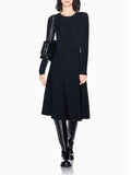 Armani Exchange Vestito Midi Donna XW003264AF10352 Black - Nero