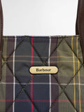 Barbour Borsa a Mano Mini Quilted Donna LBA0431 Classic Tartan - Verde