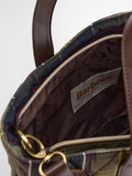 Barbour Borsa a Mano Mini Quilted Donna LBA0431 Classic Tartan - Verde