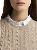Barbour Pullover Ashdown Donna LKN1834 Honey - Beige