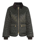 Barbour Giubbino Beadnell Quilt Donna LQU1765 Sage/ancient - Verde