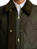 Barbour Giubbotto Kilnwick Quilted Olive Shadow Classic Donna LQU1933 Olive/shadow Classic - Verde