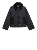 Barbour Giubbino Moira Quilted Donna LQU1940 Black/shadow Classic - Nero
