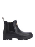 Barbour Stivaletto Halton Chelsea Welly Donna LRF0100 Black - Nero