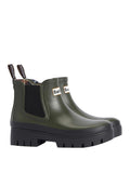 Barbour Stivaletto Halton Chelsea Welly Donna LRF0100 Olive/black - Verde