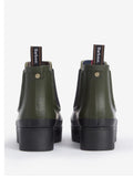 Barbour Stivaletto Halton Chelsea Welly Donna LRF0100 Olive/black - Verde