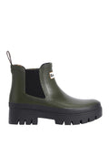 Barbour Stivaletto Halton Chelsea Welly Donna LRF0100 Olive/black - Verde