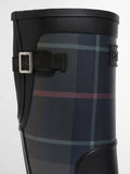 Barbour Stivale Dena Tall Wellington Donna LRF0153 Black/shadow Tartan - Nero
