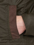Barbour Giubbotto Bower Wax Olive Classic Donna LWX0534 Olive/classic - Verde