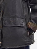 Barbour Giubbotto Avon Wax Donna LWX1081 Olive/classic - Verde