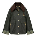 Barbour Giubbotto Catton Wax Donna LWX1333 Sage/ancient - Verde