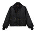 barbour giubbotto beadnell wax donna lwx1403 black classic nero 166952400