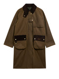 Barbour Giubbotto Kirklees Wax Donna LWX1570 Beech/ancient - Marrone