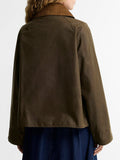 Barbour Giubbotto Spey Wax Donna LWX1595 Beech/birchwood - Marrone