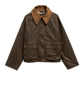 Barbour Giubbotto Spey Wax Donna LWX1595 Beech/birchwood - Marrone