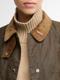 Barbour Giubbotto Beadnell Wax Donna LWX1596 Beech/birchwood - Marrone
