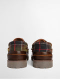 Barbour Mocassini Deck Uomo MFO0795 Brown/classic Tartan - Marrone