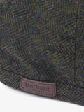Barbour Berretto con Visiera Barlow Flat Uomo MHA0483 Olive - Verde