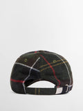 Barbour Berretto con Visiera Galingale Tartan Uomo MHA0553 Classic Tartan - Verde