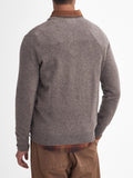 Barbour Pullover Uomo MKN0345 Dark Stone - Avorio